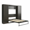 Paramount Armoire Wardrobe Storage Cabinet with Drawers - Espresso