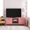 Cache Metal Locker-Style TV Stand for TVs up to 65" - Bashful