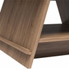 Danton A-Frame Coffee Table with Magazine Perch - Danish Walnut