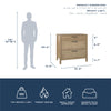 Wimberly 3 Drawer Dresser - Natural