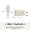 Farnsworth 6-Drawer Dresser - Ivory Oak