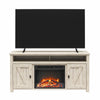 Farmington Electric Fireplace TV Console for TVs up to 60" - Light Walnut