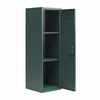 Casey Kids Tall Metal Storage Locker - Hunter Green/Silver Pine