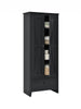 Farmington 30" Wide Storage Cabinet, Black Oak - Black Oak
