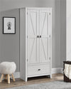 Farmington 30" Wide Storage Cabinet, Ivory Pine - Ivory Pine