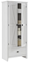 Farmington 30" Wide Storage Cabinet, Ivory Pine - Ivory Pine