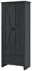 Farmington 30" Wide Storage Cabinet, Black Oak - Black Oak