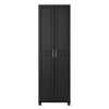 Kendall 24" Utility Storage Cabinet, Black - Black