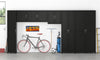 Kendall 54" Wall Cabinet, Black - Black