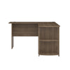 Dakota L Desk with Bookshelves, Rustic Oak - Rustic Oak