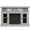 Chicago Electric Fireplace TV Console for Flat Screen TVs up to a 50", Dove Gray - Dove Gray