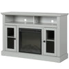 Chicago Electric Fireplace TV Console for Flat Screen TVs up to a 50", Dove Gray - Dove Gray