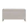 Penelope Entryway Storage Bench with Cushion, Ivory Pine - Ivory Pine