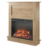 Ellsworth Fireplace with Mantel, Natural - Natural