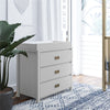 Monarch Hill Haven 3 Drawer Changing Dresser - Dove Gray