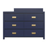 Monarch Hill Haven 6 Drawer Changing Dresser - Navy