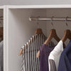 Perry Park Modular Wardrobe Shelving Unit with Drawer - Ivory Oak
