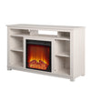 Edgewood Fireplace TV Stand for TVs up to 55", Ivory Pine - Ivory Pine