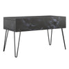 Athena TV Stand for TVs up to 42", Black Faux Marble - Black Marble