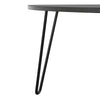 Athena Nesting Tables, Black Faux Marble - Black Marble