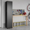 Lory 16" Utility Storage Cabinet, Black - Black