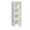 Mission District Single Metal Locker Storage Cabinet - White