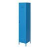 Cache 1-Door Tall Single Metal Locker Style Storage Cabinet, Bright Blue - Bright Blue