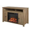 Farmington Electric Fireplace TV Console for TVs up to 50", Natural - Natural