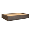 Ameriwood Home Full Platform Bed with Drawers, Walnut - Florence Walnut - Full