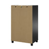 Callahan 24" 1 Drawer/2 Door Base Storage Cabinet, Black - Black