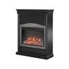 Lamont Electric Fireplace, Black - Black