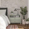 Her Majesty 2 Drawer Nightstand, Pale Green - Pale Green