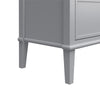 Franklin 6 Drawer Dresser, Gray - Gray