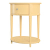 Aurora End Table, Pale Yellow - Yellow