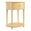 Aurora End Table, Pale Yellow - Yellow