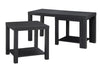 Holly Bay Coffee Table and End Table Set, Black - Black - N/A