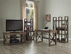 Wildwood Wood Veneer TV Stand for TVs up to 50" - Rustic Gray - N/A