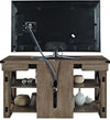 Wildwood Wood Veneer TV Stand for TVs up to 50" - Rustic Gray - N/A
