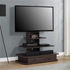 Galaxy TV Stand with Mount and Drawers for TVs up to 70", Espresso - Espresso