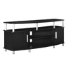 Carson TV Stand for TVs up to 50", Black - Black - N/A