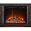 Barrow Creek Fireplace Console with Glass Doors for TVs up to 60", Espresso - Espresso - N/A