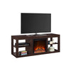 Parsons Electric Fireplace TV Stand for TVs up to 65" - Espresso - N/A