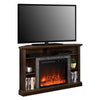 Overland Electric Corner Fireplace for TVs up to 50" - Espresso - N/A