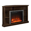 Overland Electric Corner Fireplace for TVs up to 50" - Espresso - N/A