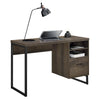 Candon Computer Desk - Medium Brown - N/A