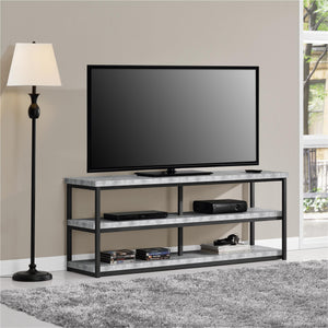 Ashlar TV Stand for TVs up to 65" - Light Concrete - N/A