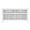 Woodcrest TV Stand for TVs up to 55", White - White - N/A