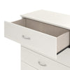 Crescent Point 6 Drawer Dresser, Vintage White - Vintage White - N/A