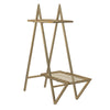 Wallflower Plant Stand, Gold - Gold