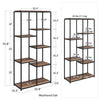 Quincy 5 Shelf Bookcase - Weathered Oak - N/A